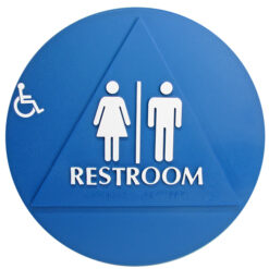 DOOR T-24 ADA WOMEN W/CHAIR SIGN
