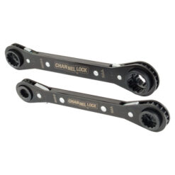 CHANNELLOCK 841M METRIC 2 PC RATCHETING WRENCH SET (8 SIZES)