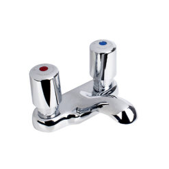 CHICAGO FAUCET 802-V765ABCP 4” CHROME PLATED METERED LAVATORY FAUCET