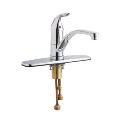 CHICAGO FAUCET 85293 LEAD FREE 8” CENTER MOUNT KITCHEN FAUCET