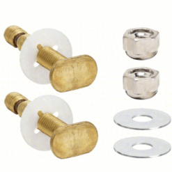 CLOSET BOLTS BRASS SNAP IT 5/16” (PR)