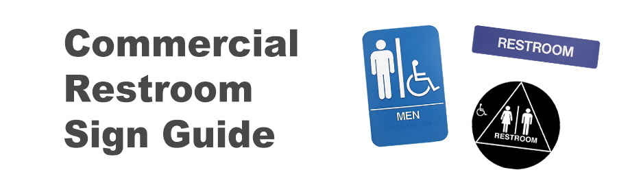 Commercial Restroom Sign Guide