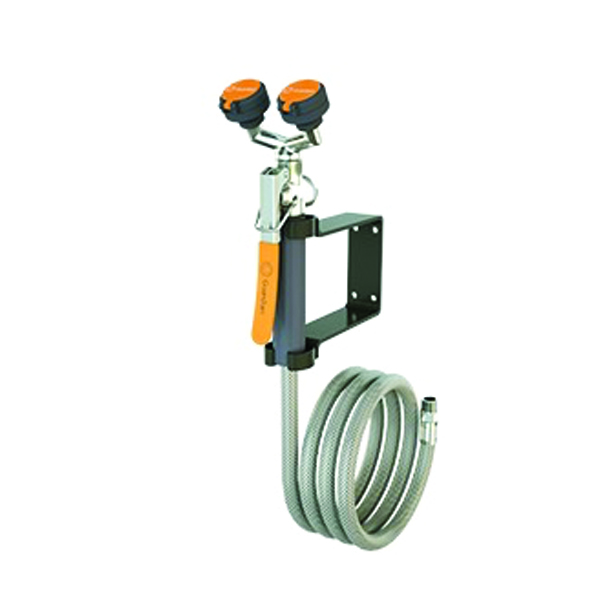 WALL MT EYEWASH UNIT W/ DRENCH HOSE WALL MT EYEWASH UNIT W/ DRENCH HOSE