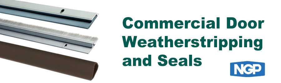 Commercial Door Weatherstripping and Seals
