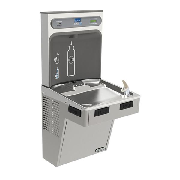 ELKAY LMABF8WSLK SINGLE ADA WATER COOLER AND EZH2O BOTTLE FILLING STATION ELKAY LMABF8WSLK SINGLE ADA WATER COOLER AND EZH2O BOTTLE FILLING STATION