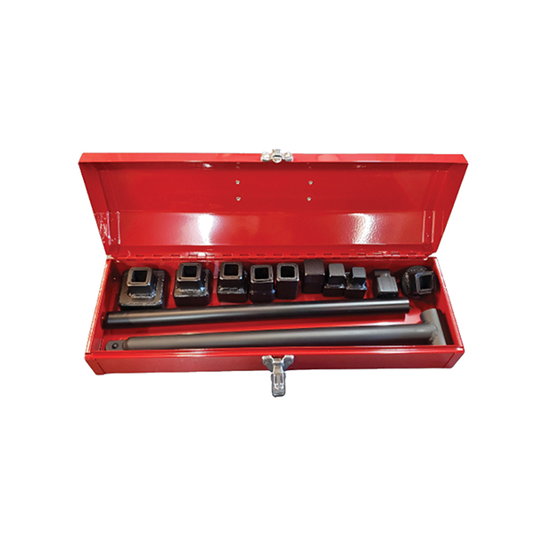 STD CLEANOUT PLUG WRENCH SET (13 PC) W/ EXTENSION HANDLE AND STEEL CASE STD CLEANOUT PLUG WRENCH SET (13 PC) W/ EXTENSION HANDLE AND STEEL CASE