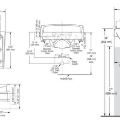 FAUCET, SINK, & DRAIN PACKAGE