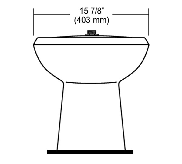 FLOOR MOUNTED 1.1 GPF TO 1.6 GPF ADA UNIVERSAL TOILET FLOOR MOUNTED 1.1 GPF TO 1.6 GPF ADA UNIVERSAL TOILET