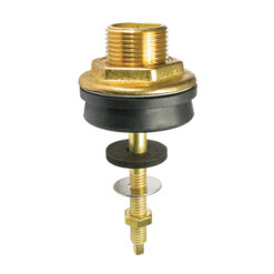 SPUD ASSEMBLY URINAL - BRASS - 1-1/4" W/ FLOW CONTROL