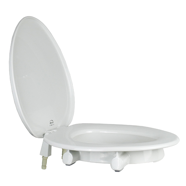 HD 3” RAISED ELONGATED TOILET SEAT W/ FUNNEL SHIELD HD 3” RAISED ELONGATED TOILET SEAT W/ FUNNEL SHIELD