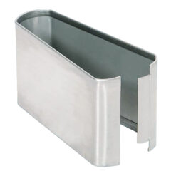 GENERAL PARTITIONS 16366 S/S SPLIT ROUNDED PILASTER SHOE 11”