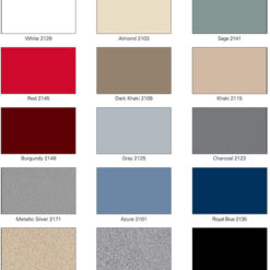 GLOBAL PARTITIONS 32" POWDER COAT STEEL DOOR W/HDWE (MUST SPECIFY COLOR & HANDLING)