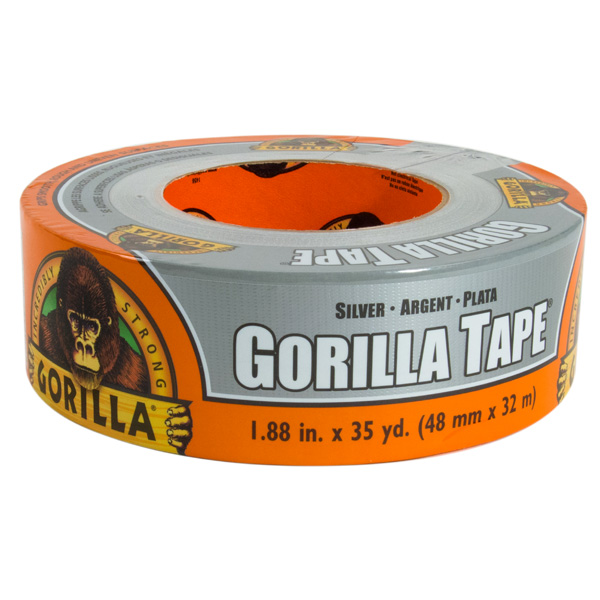 GORILLA GLUE 6074001 GORILLA DUCT TAPE (GREY) 1.88 IN X 35 YD GORILLA GLUE 6074001 GORILLA DUCT TAPE (GREY) 1.88 IN X 35 YD