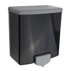 BOBRICK B-40 SOAP DISPENSER 2 TONE BLK/GREY