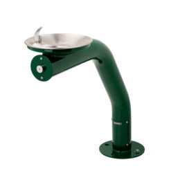 HAWS 3380 - BARRIER-FREE STEEL PEDESTAL FOUNTAIN