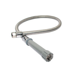 T & S BRASS B-0044-HML 44" FLEXIBLE S/S PRE-RINSE HOSE W/ HEAT RESISTANT HANDLE