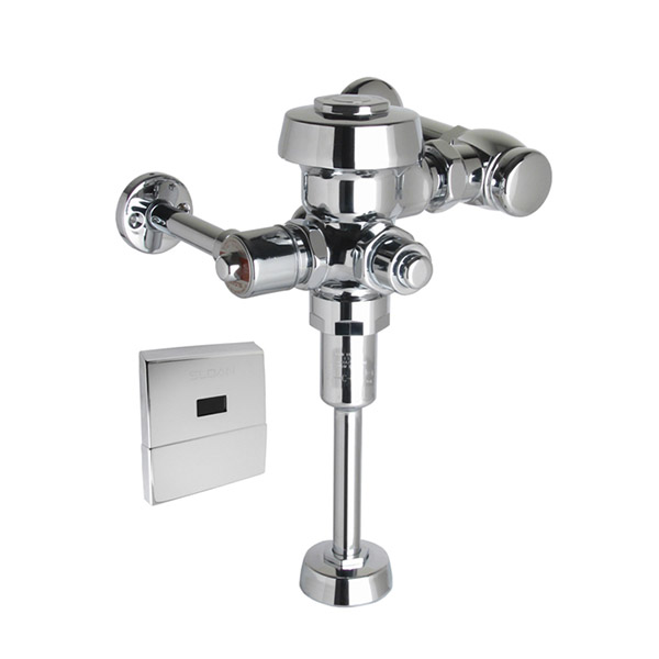 HEU TRUE MECHANICAL OVERRIDE FLUSHOMETER 0.25 GPF HEU TRUE MECHANICAL OVERRIDE FLUSHOMETER 0.25 GPF