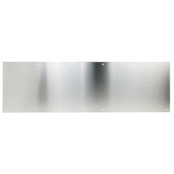 8" H X 34" W S/S KICK PLATE W/ HOLES