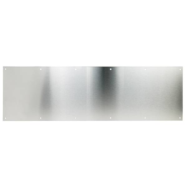 8" H X 34" W S/S KICK PLATE W/ HOLES 8" H X 34" W S/S KICK PLATE W/ HOLES