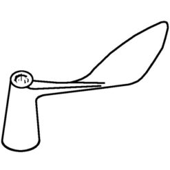 CHROME COLD HANDLE W/INDEX