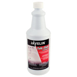 JAVELIN 1502616 TUB & SINK TREATMENT 1 QUART BOTTLE