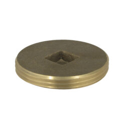 JUMBO 4 BRASS PLUG - IPS COUNTERSUNK 2-1/2"