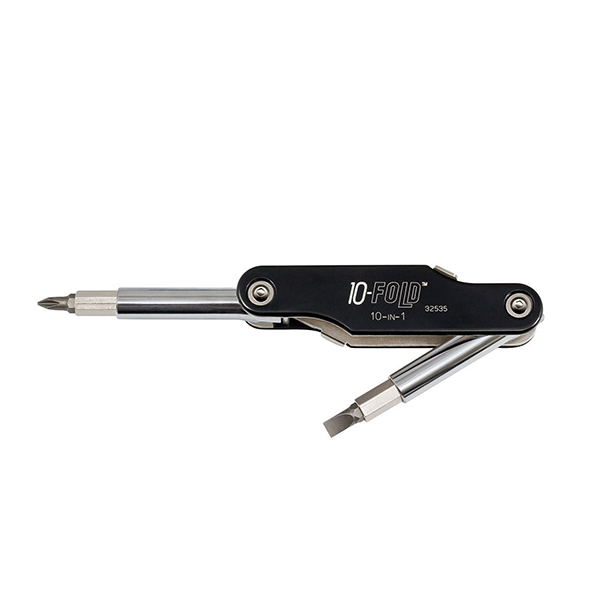 KLEIN TOOLS 32535 10-IN-1 FOLDING POCKET SCREWDRIVER / NUT DRIVER KLEIN TOOLS 32535 10-IN-1 FOLDING POCKET SCREWDRIVER / NUT DRIVER