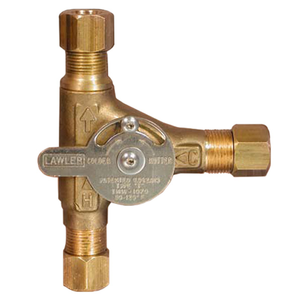 LAWLER TMM1070 LF 3/8” OD MECHANICAL THERMOSTATIC MIXING VALVE LAWLER TMM1070 LF 3/8” OD MECHANICAL THERMOSTATIC MIXING VALVE