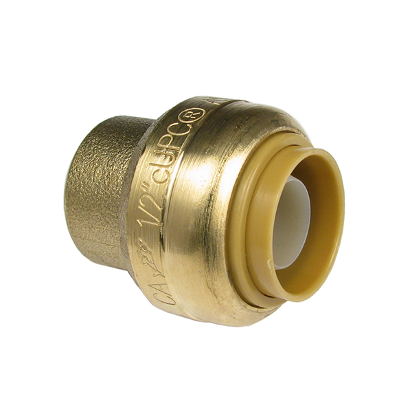 LF 1/2" END STOP PUSH FITTING LF 1/2" END STOP PUSH FITTING