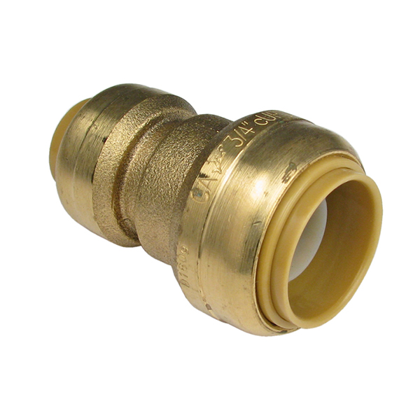LF 1" X 3/4" REDUCING COUPLING PUSH-FITTING LF 1" X 3/4" REDUCING COUPLING PUSH-FITTING