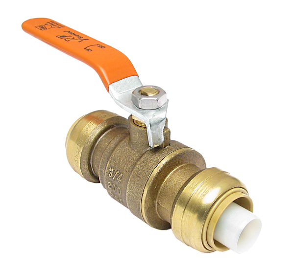 LF 3/4" PUSH FIT BALL VALVE LF 3/4" PUSH FIT BALL VALVE