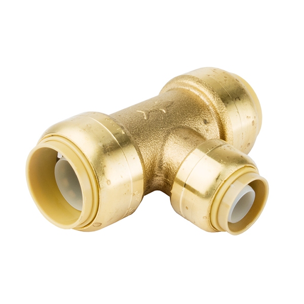 LF 3/4" X 3/4" X 1/2" TEE PUSH-FITTING LF 3/4" X 3/4" X 1/2" TEE PUSH-FITTING