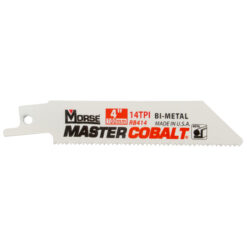 M. K. MORSE RB414T05 ***NLA SEE NOTE*** 4" BI METAL SAWS ALL BLADE 14 TPI