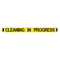 MAGNETIC DOOR BARRIER CIP-L-01 “CLEANING IN PROGRESS” YELLOW MAGNETIC DOOR BARRIER FOR 51” DOORWAY