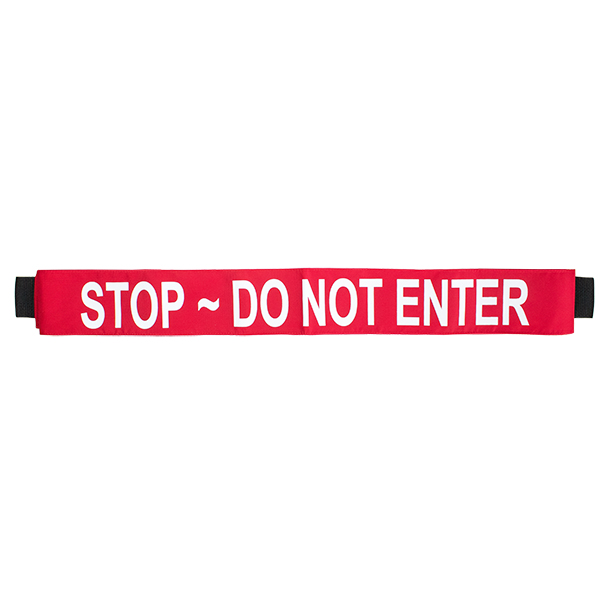 MAGNETIC DOOR BARRIER SDE-L-01 “STOP - DO NOT ENTER” RED MAGNETIC DOOR BARRIER FOR 51” DOORWAY MAGNETIC DOOR BARRIER SDE-L-01 “STOP - DO NOT ENTER” RED MAGNETIC DOOR BARRIER FOR 51” DOORWAY