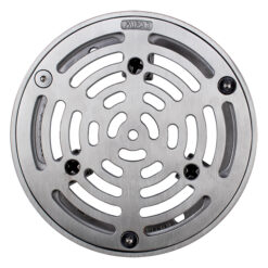 MIFAB RTS5-3 5" OD STAINLESS STEEL RETROFIT DRAIN GRATE & FRAME ASSEMBLY