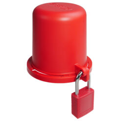 CONSERVCO 900068/DSL-2 CHROME HOSE BIBB LOCKOUT W/ PADLOCK