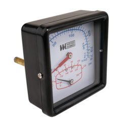 WEISS CTP40RSX 1/2” NPT BACK MT 3-1/2” TEMP/PRESSURE GAUGE