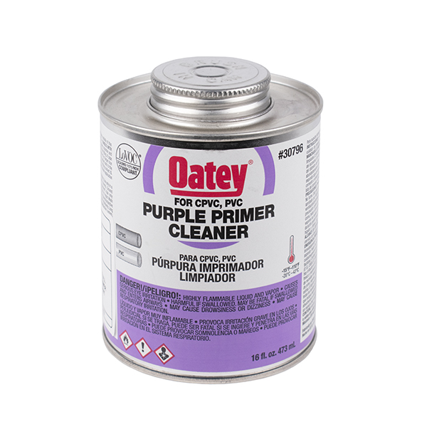 PVC PURPLE ALL PURPOSE PRIMER CLEANER PINT PVC PURPLE ALL PURPOSE PRIMER CLEANER PINT
