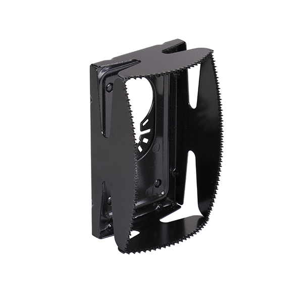 Q-BIT SINGLE GANG HOLE CUTTER - 2-3/8” X 3-3/4” Q-BIT SINGLE GANG HOLE CUTTER - 2-3/8” X 3-3/4”