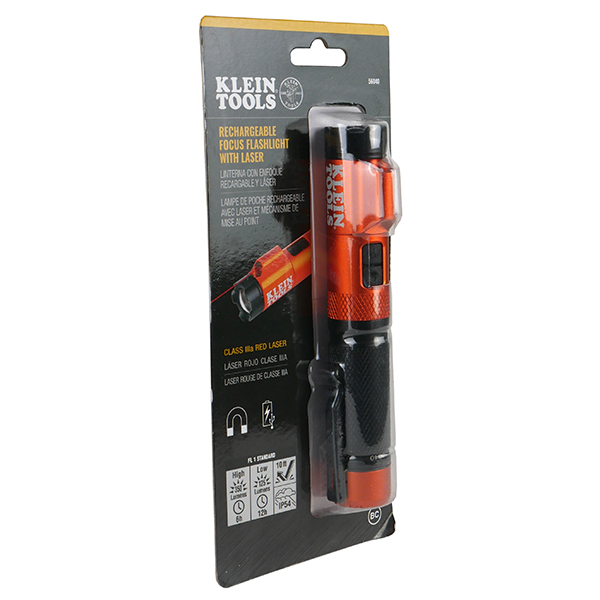 RECHARGEABLE FOCUS FLASHLIGHT W/ LASER RECHARGEABLE FOCUS FLASHLIGHT W/ LASER
