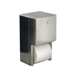 TOILET TISSUE DISPENSER DOUBLE ROLL S/S