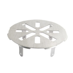 S/S SNAP-IN DRAIN COVER 3"