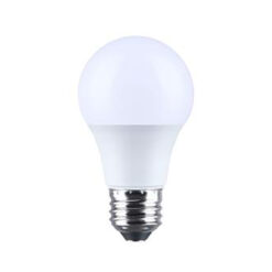 SATCO S14411 8.5 WATT LED A19 BULB - 3000K CCT/MEDIUM BASE/120 VOLT - 100 PACK