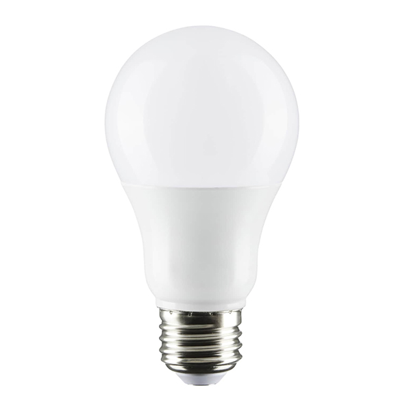 SATCO S29835 9.8 WATT A19 LED WARM WHITE LIGHT BULB WITH MEDIUM BASE OMNI 120V (60W EQUIV) FROSTED DIMMABLE SATCO S29835 9.8 WATT A19 LED WARM WHITE LIGHT BULB WITH MEDIUM BASE OMNI 120V (60W EQUIV) FROSTED DIMMABLE