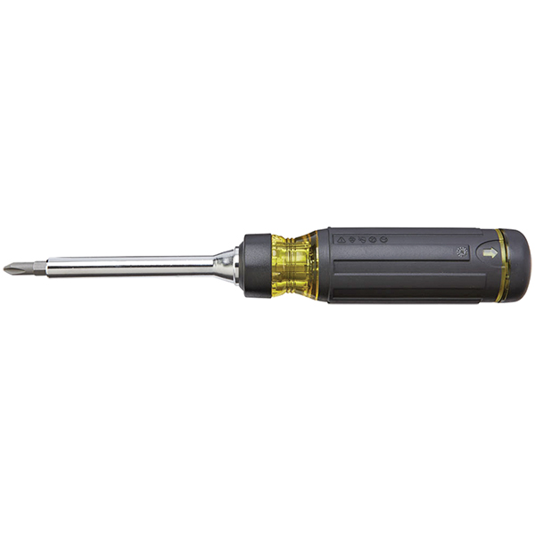 15-IN-1 CUSHION GRIP RATCHETING DRIVER W/ SCREW TIPS 15-IN-1 CUSHION GRIP RATCHETING DRIVER W/ SCREW TIPS