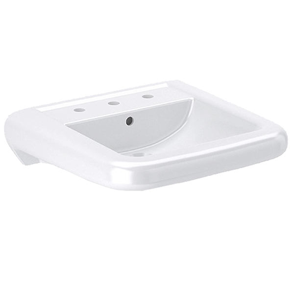 SLOAN SS-3865 VITREOUS CHINA WALL-MOUNTED LAVATORY SLOAN SS-3865 VITREOUS CHINA WALL-MOUNTED LAVATORY