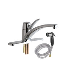 BINFORD C5720LS CP SINGLE LEVER KITCHEN FAUCET W/SPRAY