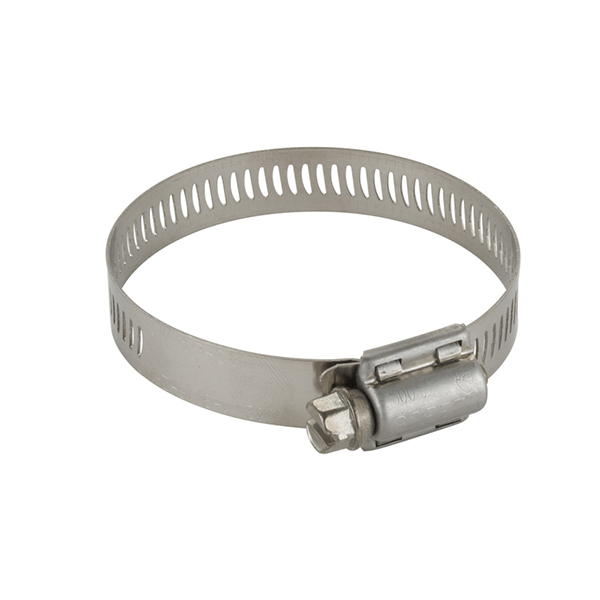 STAINLESS STEEL HOSE CLAMP (MIN. 1-9/16”, MAX. 2-1/2”) STAINLESS STEEL HOSE CLAMP (MIN. 1-9/16”, MAX. 2-1/2”)