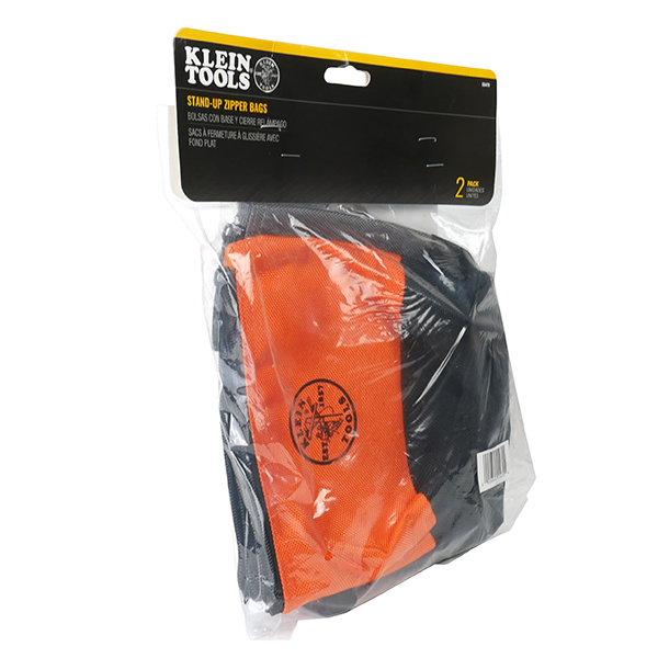 STAND-UP ZIPPER TOOL BAG - 2-PACK STAND-UP ZIPPER TOOL BAG - 2-PACK